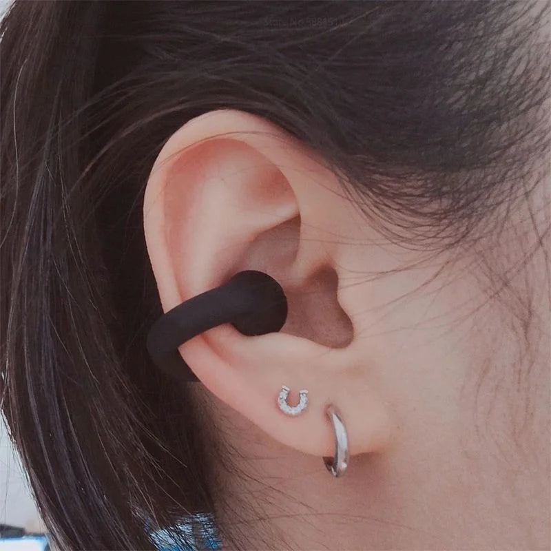 Wireless Open-Ear Bluetooth Earbuds Touch Control and Comfort - Image 1