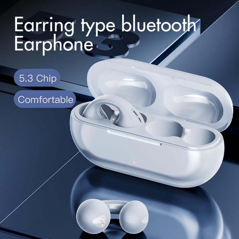 Wireless Open-Ear Bluetooth Earbuds Touch Control and Comfort - Image 2