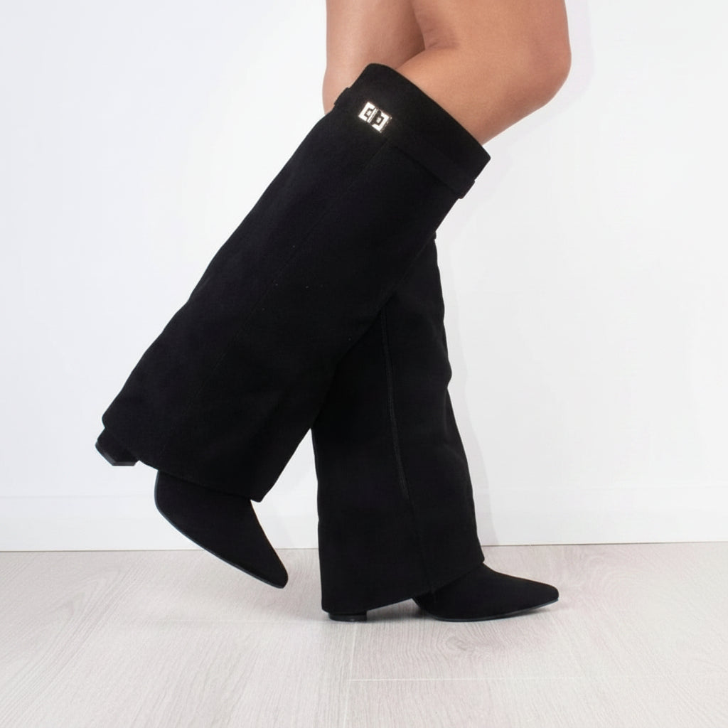 Women's Fashion Boots Casual Suede | High Boots - Image 2