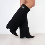 Women's Fashion Boots Casual Suede | High Boots - Image 2