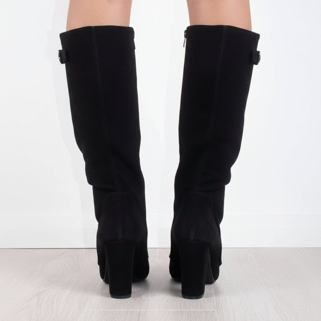 Women's Fashion Boots Casual Suede | High Boots - Image 3