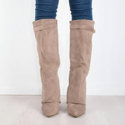 Women's Fashion Boots Casual Suede | High Boots - Image 5