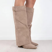 Women's Fashion Boots Casual Suede | High Boots - Image 7