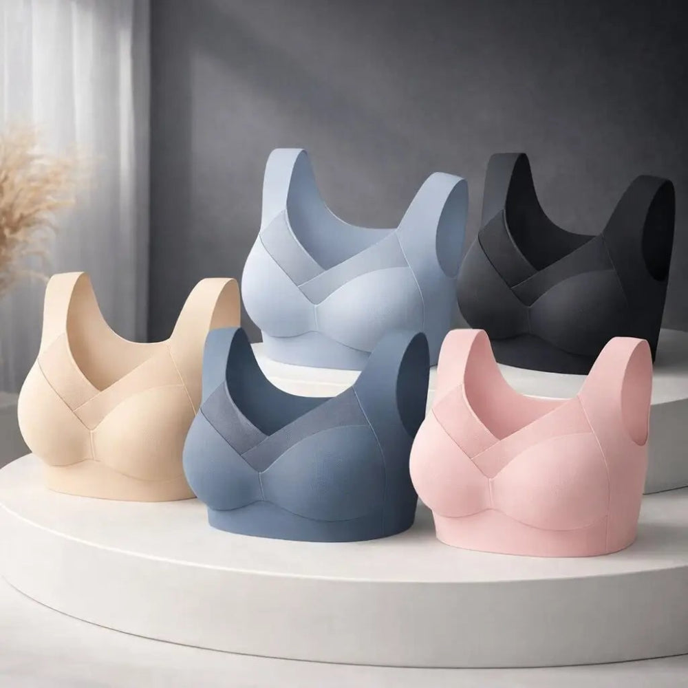 Women's Flexible Push-Up Bra Wireless | Support - Image 1