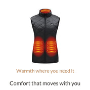 Women's Heated Vest Outdoor Electric Adjustable Fit Thermal - Image 11