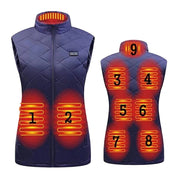 Women's Heated Vest Outdoor Electric Adjustable Fit Thermal - Image 13