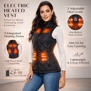 Women's Heated Vest Outdoor Electric Adjustable Fit Thermal - Image 4
