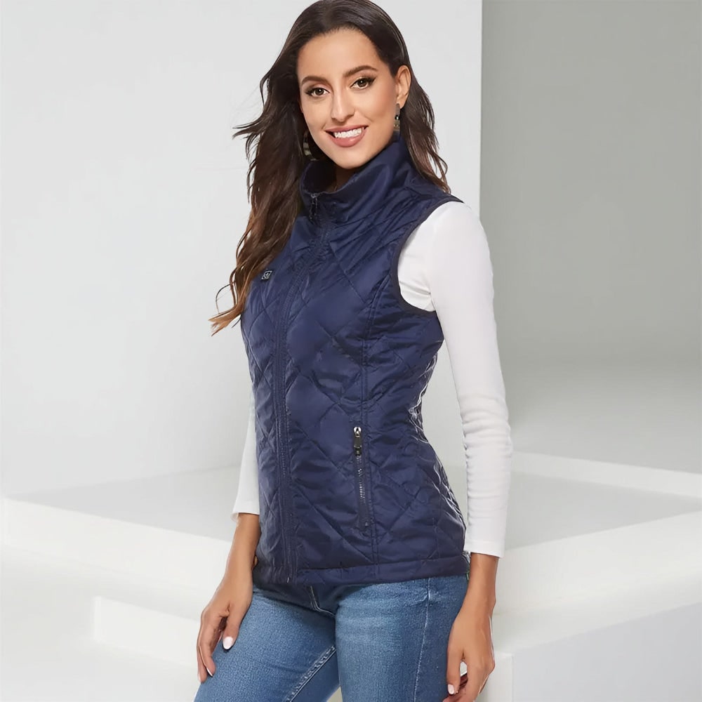 Women's Heated Vest Outdoor Electric Adjustable Fit Thermal - Image 6