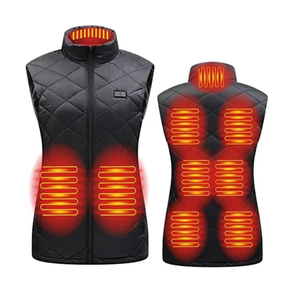Women's Heated Vest Outdoor Electric Adjustable Fit Thermal - Image 8