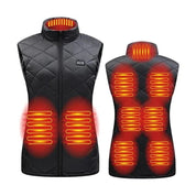 Women's Heated Vest Outdoor Electric Adjustable Fit Thermal - Image 8