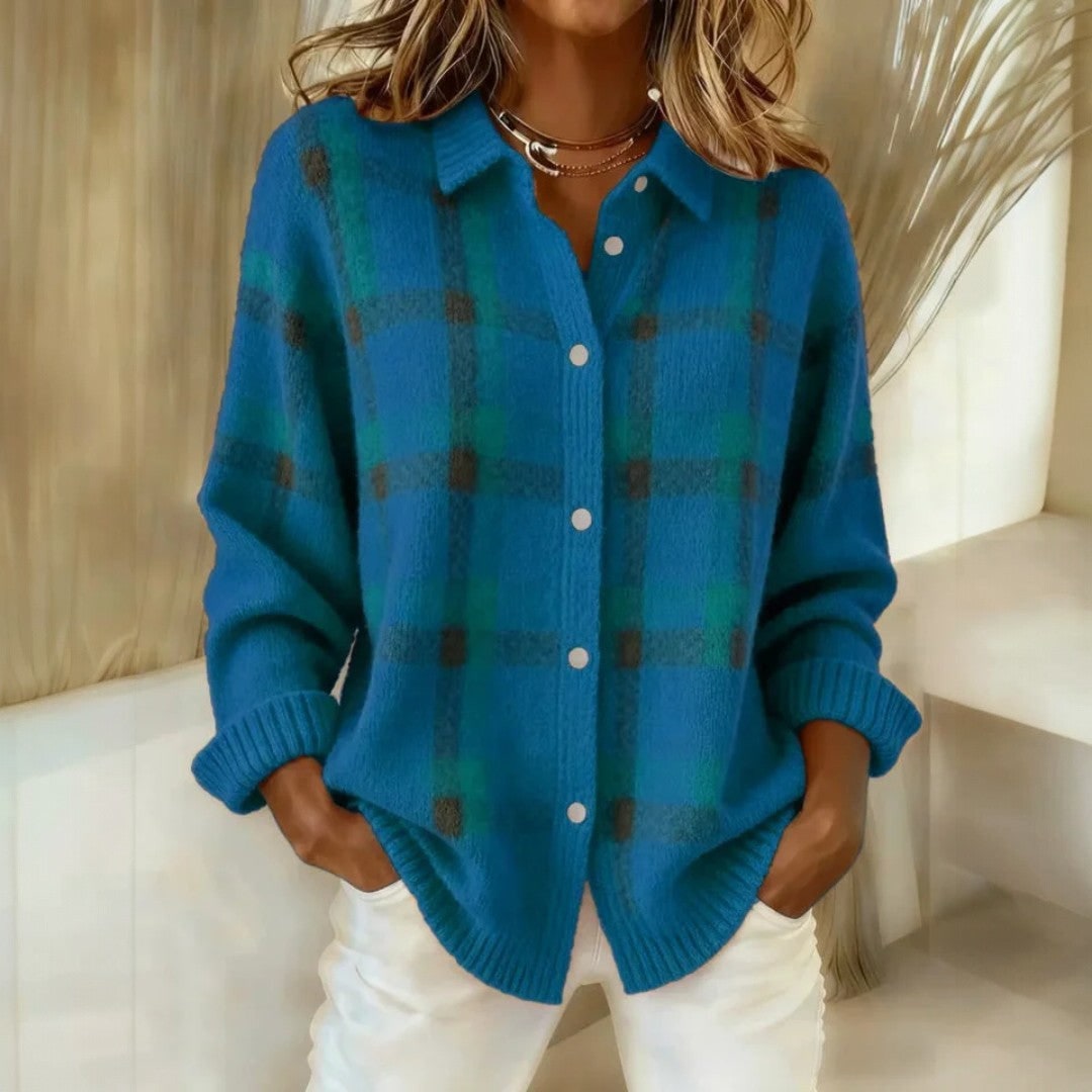 Women's Oversized Cardigan Knit Sweater Casual Layering Piece - Image 5