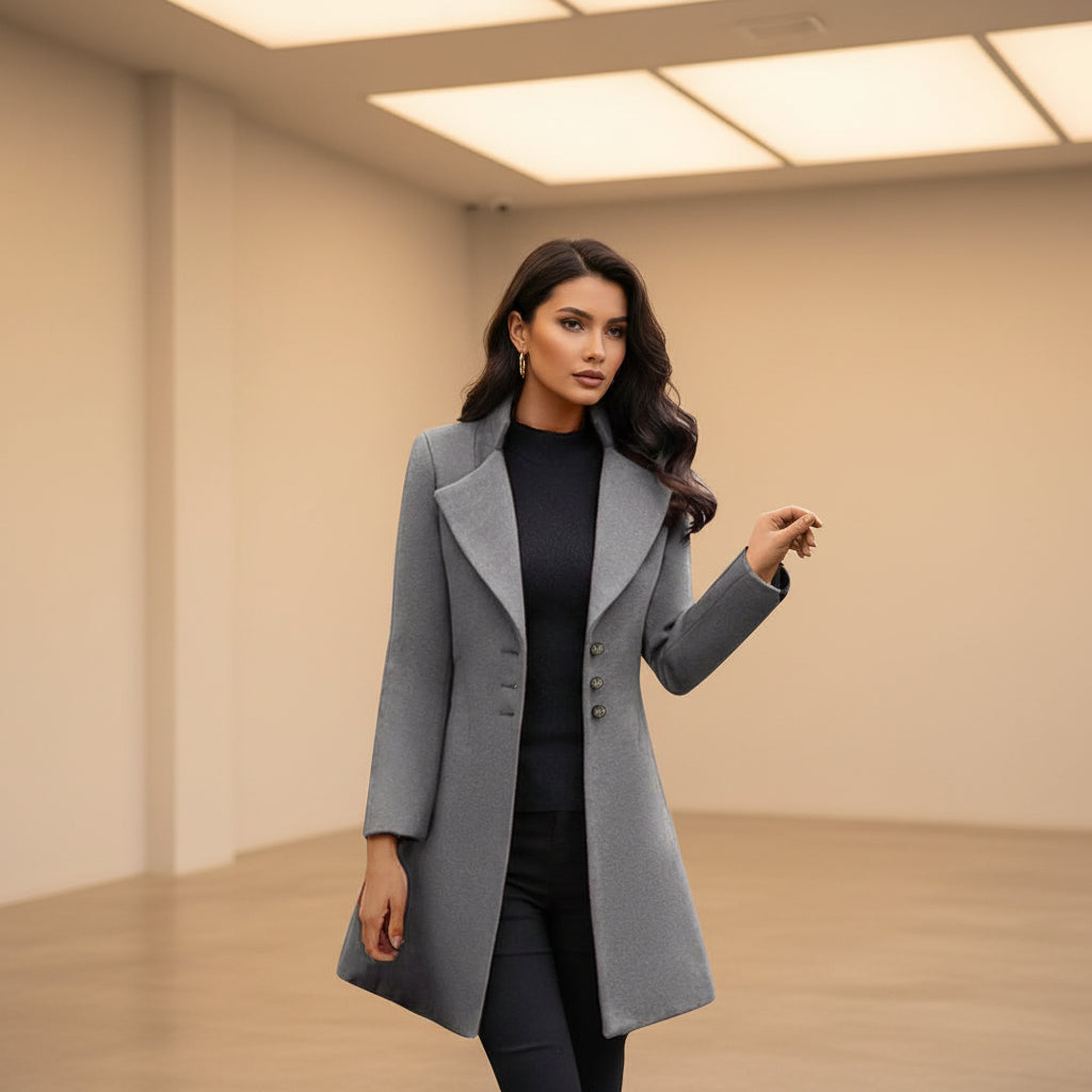 Women's Warm Coat Trendy | Italian Style - Image 2