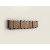 Wood Wall Hook Rack Coats and Scarves Modern Home Organizer - Image 11