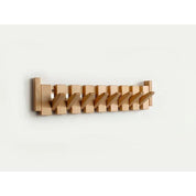 Wood Wall Hook Rack Coats and Scarves Modern Home Organizer - Image 12