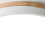 Wooden Flush Ceiling Living Room Modern Round Design - Image 8