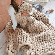 Xxl Chunky Knit Yarn Cozy Blankets and Crafts 1000 Grams - Image 6